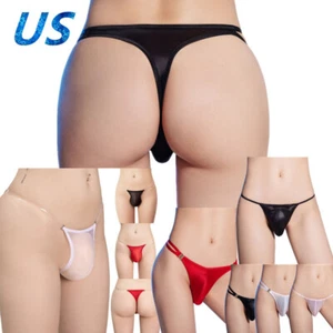 FEESHOW Sexy Men's Sexy Thongs Underwear G-string Swimwear Micro Bikini AU - Picture 1 of 137