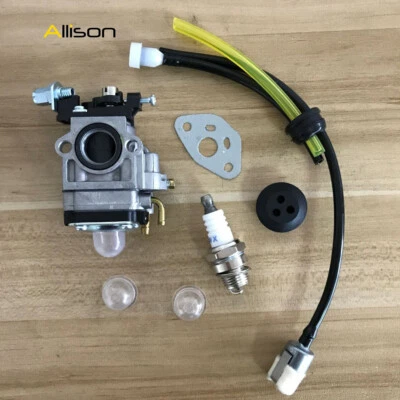 Carburetor For Troy-Bilt TB2BP EC Snapper BB44 27cc Backpack Blower Fuel Line - Image 1 of 2