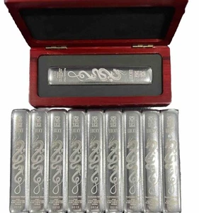 2024 Lucky Dragon🔥🐲🔥8.88 oz 0.999 Silver Bar Scottsdale w/Display Box🐉🔥 - Picture 1 of 15