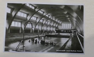 FOTO von einer AK Stuttgart-Heslach Schwimmhalle Stadtbad Gr. ca. 15,5 x 10 cm - Bild 1 von 1