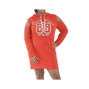 Rouge Collection Mädchen Teen Chill Vibe Live Love Pulloverkleid rot Übergröße 3X - Bild 1 von 8