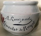 POT CONFITURE D’AUVERGNE A. ROUZAND CHOCOLAT DE ROYAT FAÏENCE