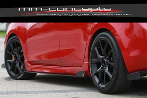CUP faldones laterales accesorios para Mazda 3 MK2 MPS año 09-13 faldones faldones - Imagen 1 de 4