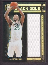 2011-12 Panini Gold Standard Black Gold Threads #19 Al Jefferson 041/149 Jersey