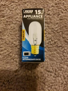 Feit Electric - 15-Watt Tubular Clear Light Bulb. 130V MODEL#15T7N-130 (6PACK) - Picture 1 of 4
