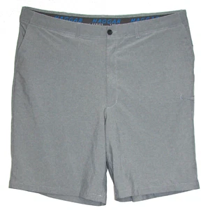 NEW Haggar Men's Big&Tall Gray 48 The Active Series Flex Waistband Shorts #510 - Picture 1 of 6