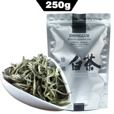 Chinese Silver Needle White Tea Silver Needle Yunnan Bai Hao Yin Zhen Tea 250g - Image 1 of 4