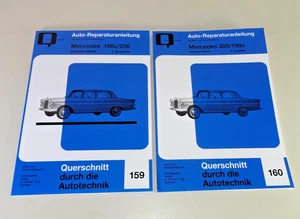 Reparaturanleitung Mercedes 190c / 200 - W110 Heckflosse - Band 1 und Band 2 - Bild 1 von 5