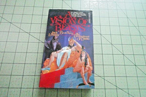 A VISION OF BEASTS BK #3 THE BROTHERHOOD OF DIABLO BY JACCK LOVEJOY 1985 1ST ED. - Picture 1 of 3