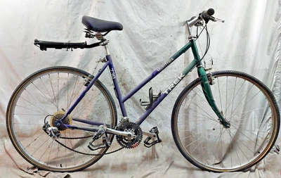 Bicicleta híbrida Trek Multitrack 730 City 1995 grande 20" cromoly hecha en EE. UU. Step-Thru~ Foto 1 de 4