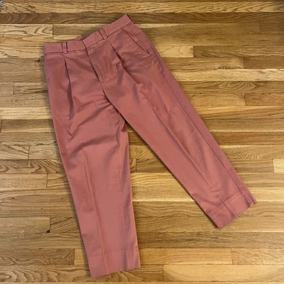 Pantalones cortos plisados individuales acne Studios naranja jengibre - Para hombre 48 180/84 Foto 1 de 4