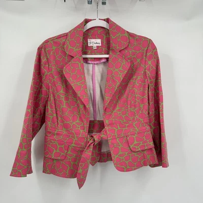 3 Sisters Womens Tie Front Jacket Size S Boho Hippie Cottagecore Vintage - Image 1 of 4