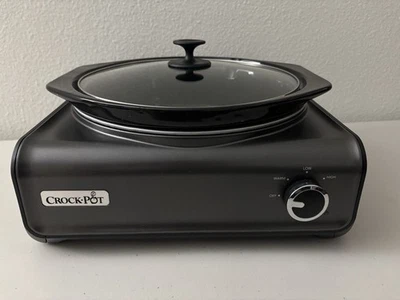 Olla de cocción lenta Crock Pot 5 cuartos redonda modelo SCCPMD5CH - PROBADA Y FUNCIONANDO Foto 1 de 4