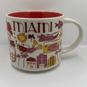 Tazza Starbucks Miami Been There Series Across The Globe 2019 collezione 14 oz - Foto 1 di 6