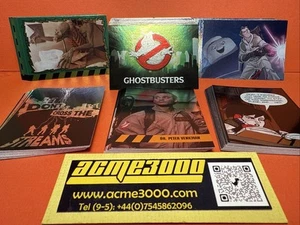 Cryptozoic Ghostbusters - 97 tarjetas base arco iris paralelo y 5 juegos de persecución - Imagen 1 de 7