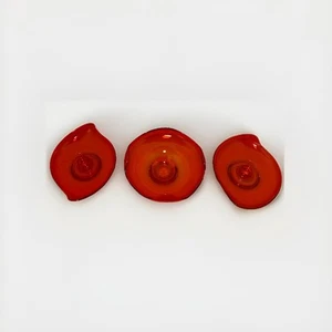 Vintage Wikinger Amnberina Schale und Kerzenständer 3-teiliges Set UV reaktiv MCM* - Bild 1 von 10