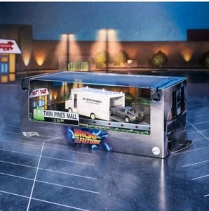 2025 SDCC Hot Wheels Back to the Future 40th Anniversary Set Mattel Creations  - Bild 1 von 9