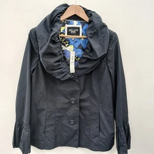 Per Una Rain Jacket Women Size 16 Navy Blue New RMF04-VM - Picture 1 of 6
