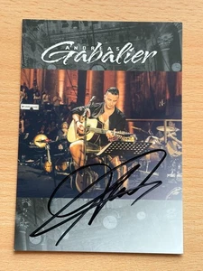Andreas Gabalier - Biglietto autografo originale firmato - #51070 - Foto 1 di 1