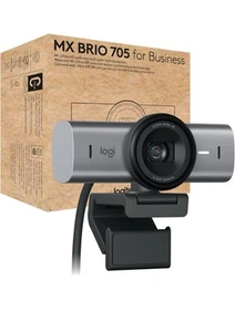 Logitech MX Brio 705 for Business kamera internetowa 4K z automatyczną korekcją światła, Ultra HD - Zdjęcie 1 z 9