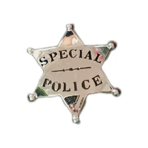 Special Police Sterling Silver Badge Franklin Mint 9.4 DWT 14.6 G rams - Picture 1 of 2