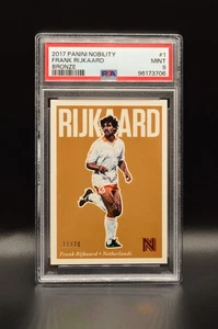 2017 Panini Nobility Bronze /20 Frank Rijkaard #73 Netherlands Milan PSA 9 - Picture 1 of 3
