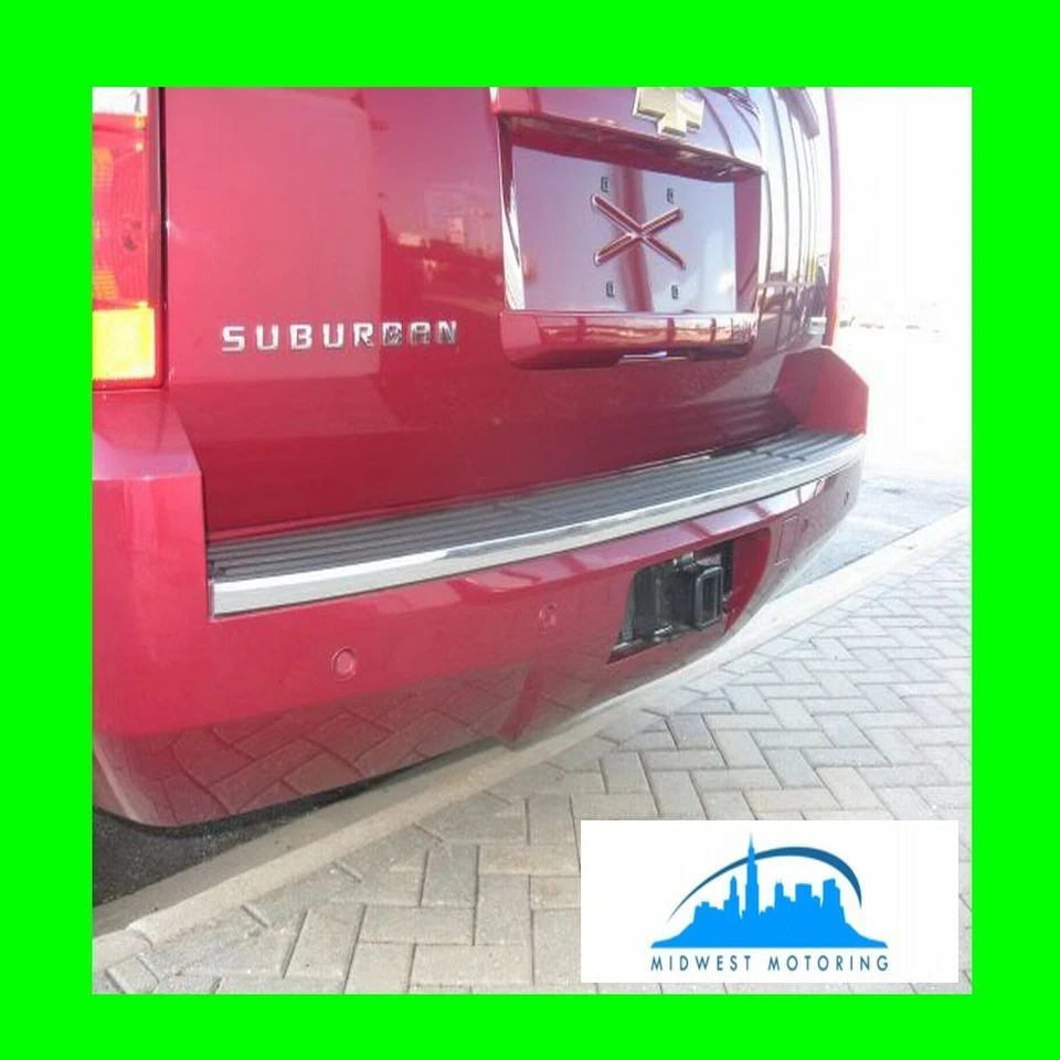 Chevrolet Precut Tahoe Suburban 2007-2014 cromo parachoques trasero moldura maletero Foto 1 de 4