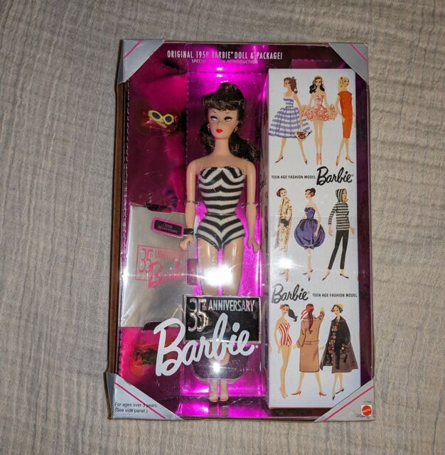 Boneca Barbie Fashionista Morena Com Roupinhas e Acessórios Modelo