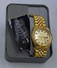 VINTAGE PRINCESS LINES NAUTIQUE GOLD TONE QUARTZ MEN