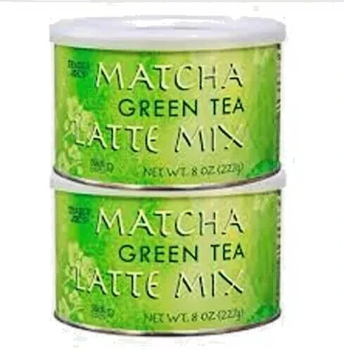 Paquete de 2 mezcla de té verde Trader Joe's Matcha con leche de 8 OZ cada uno Foto 1 de 1