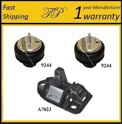 3 PCS MOTOR & TRANS MOUNT FOR 1996-1997 Volvo 850 2.3L & 2.4L - Image 1 of 4
