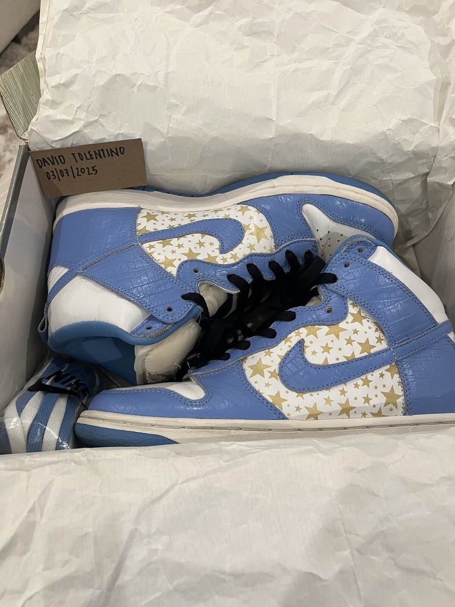 Nike SB Supremeスニーカー ライトブルー　26センチ Nike SB Supremeスニーカー ライトブルー 26センチ
