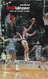 1981-82 Portland Trailblazers NBA BASKETBALL GUÍA DE MEDIOS - Imagen 1 de 1