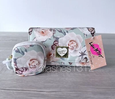 Bolso sin asas BETSEY JOHNSON LBFOLEY Bandolera Cartera - Verde Floral Estampado Rosa Foto 1 de 4