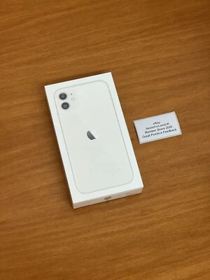 NEW SEALED Apple iPhone 11 64GB White 4G Unlocked 6.1” - 1 Year Apple Warranty - Image 1 of 4