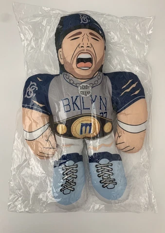 Pete Alonso New York Brooklyn Cyclones Wrestling Plush Doll New In Bag Cover
