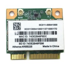 Atheros AR5B225 Wireless-N WIFI 300M+Bluetooth 4.0 Half Mini PCI-E Wireless Card
