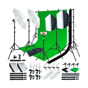 LINCO Lincostore Photo Video Studio Light Kit AM169 - Including 3 Color Backd... - Picture 1 of 9