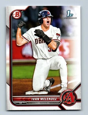 2022 Bowman Draft 1st Bowman RC #BD-29 Ivan Melendez Diamondbacks - Image 1 of 2