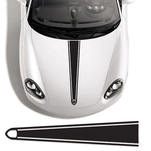 Centre Bonnet Stripe Decal Air Release Vinyl Fits Porsche Boxster Cayman 987 - Picture 1 of 3