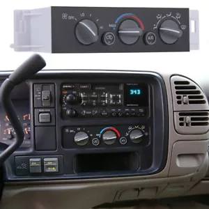 CALENTADOR DE AIRE ACONDICIONADO CONTROL DE CLIMA para 96-02 CHEVY TRUCK SILVERADO SUBURBAN YUKON TAHOE - Imagen 1 de 11