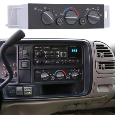 Climate Control A/C Heater For 96-02 Chevy Truck Silverado Suburban Yukon Tahoe - Image 1 of 4