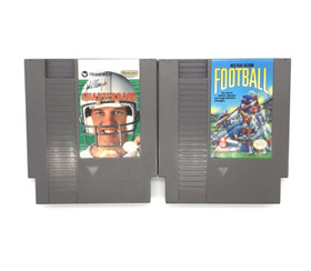 NES Game Lot: John Elway Quarterback, Play Action Football Authentic Tested