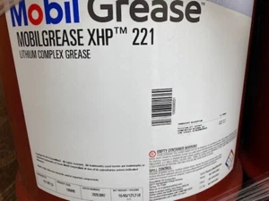 Mobil Grease XHP 221 Lithium Complex Grease 55KG / 121 Lb Drum - Picture 1 of 1