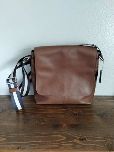 Coach Charles Sullivan borsa messenger in pelle tracolla unisex **