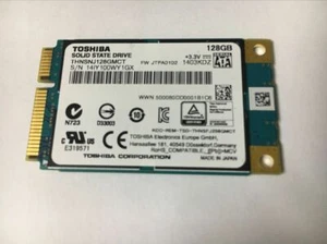 TOSHIBA THNSNJ128GMCT 128GB SSD mSATA For Samsung Dell HP Lenovo Laptop Mini SSD - Picture 1 of 5