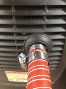 GenExhaust für Yamaha EF2400iSHC/EF2000iS/EF1000iS 1" Auspuffverlängerung 4 Fuß - Bild 1 von 8