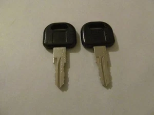 2 Keys CW433 FIC Entry Door Lock Handle Knob Deadbolt RV Motorhome Trailer Key - Picture 1 of 1