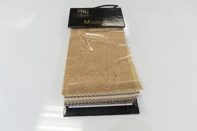 Retired Gabe Humphries textured fabric sample book over 40 fabric samples  - Image 1 of 4