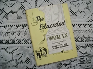 The Educated Woman in Cartoon & Caption (Anne Cleveland, 1960 1st Edition HC/DJ) - Bild 1 von 12